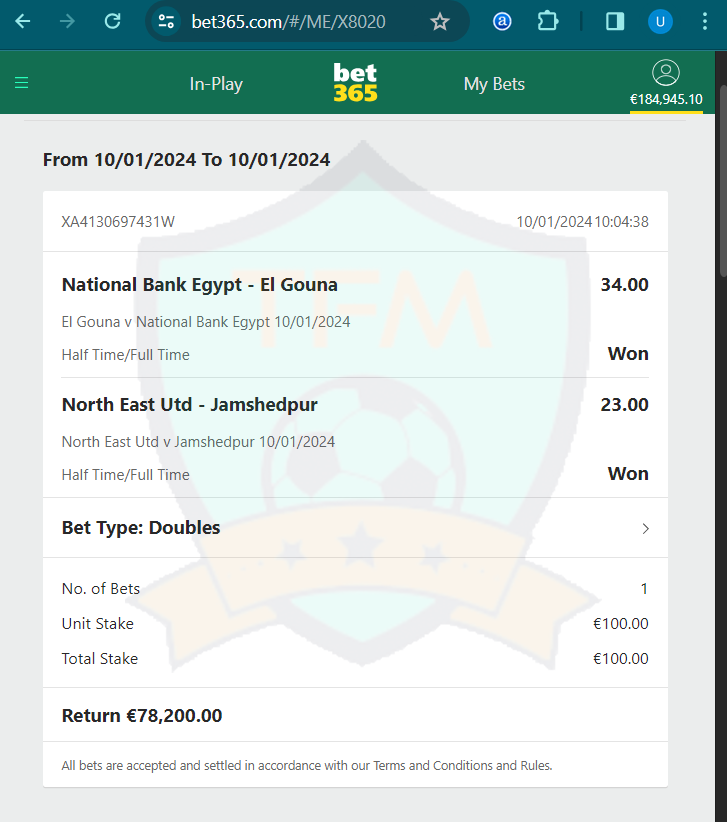 HT FIXED MATCHES BET365