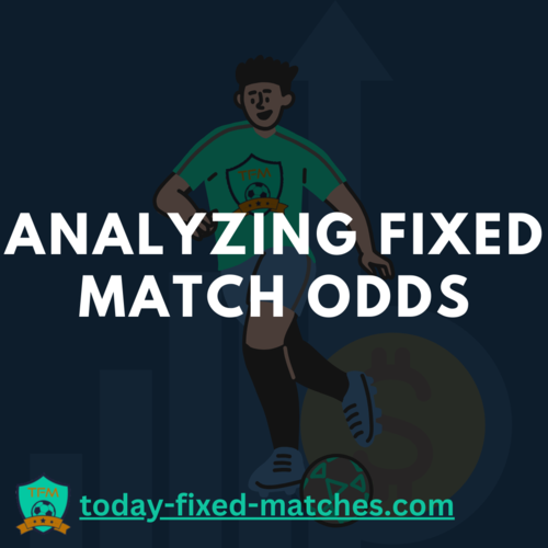 Analyzing fixed match odds